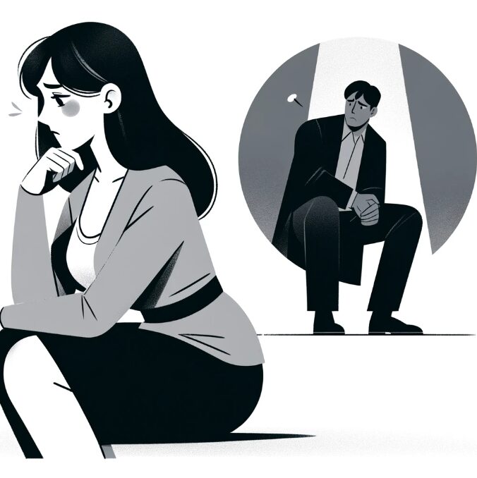 女性が悩んでいる